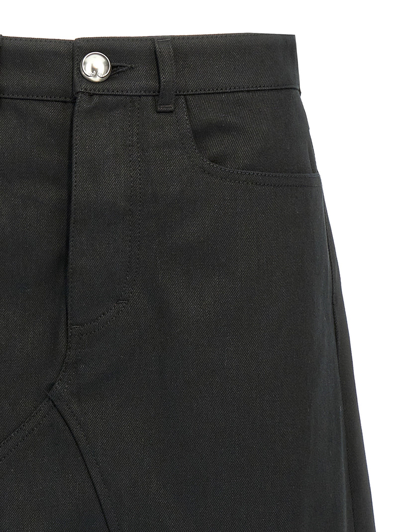Jil Sander Midi Skirt - Cotton Midi | Urbalenti™ NYC