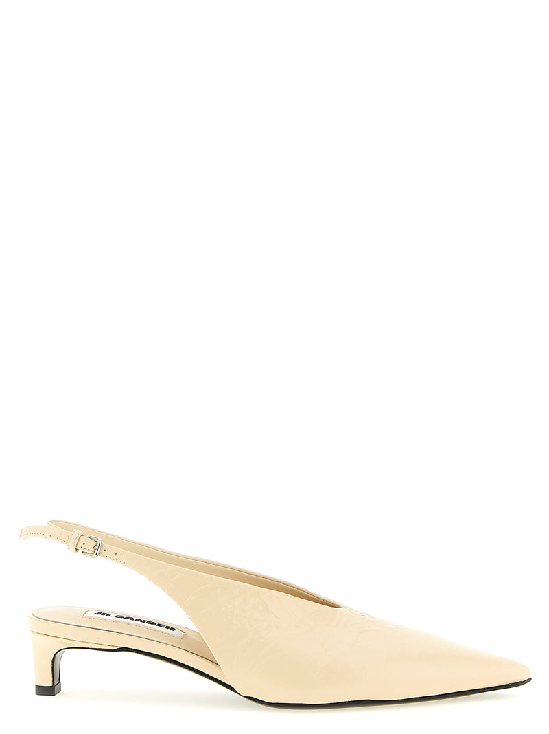 Jil Sander Jil Sander Leather Slingback