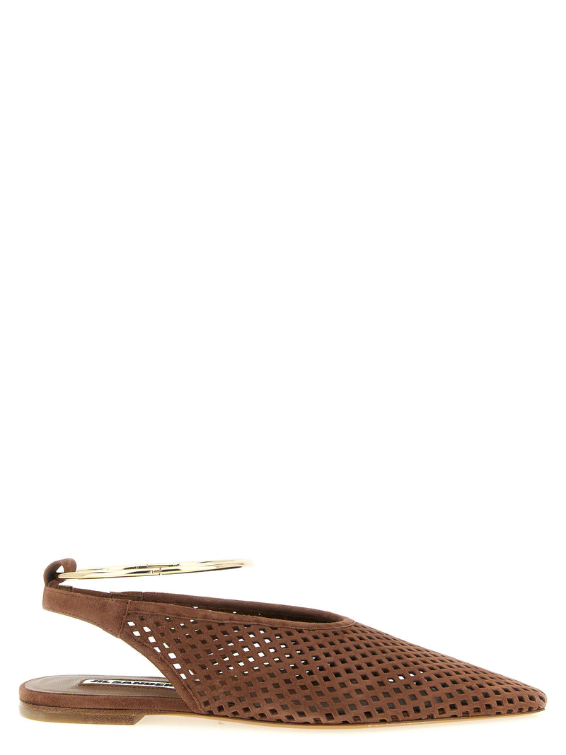 Jil Sander Jil Sander Sling Back Ballet Flats
