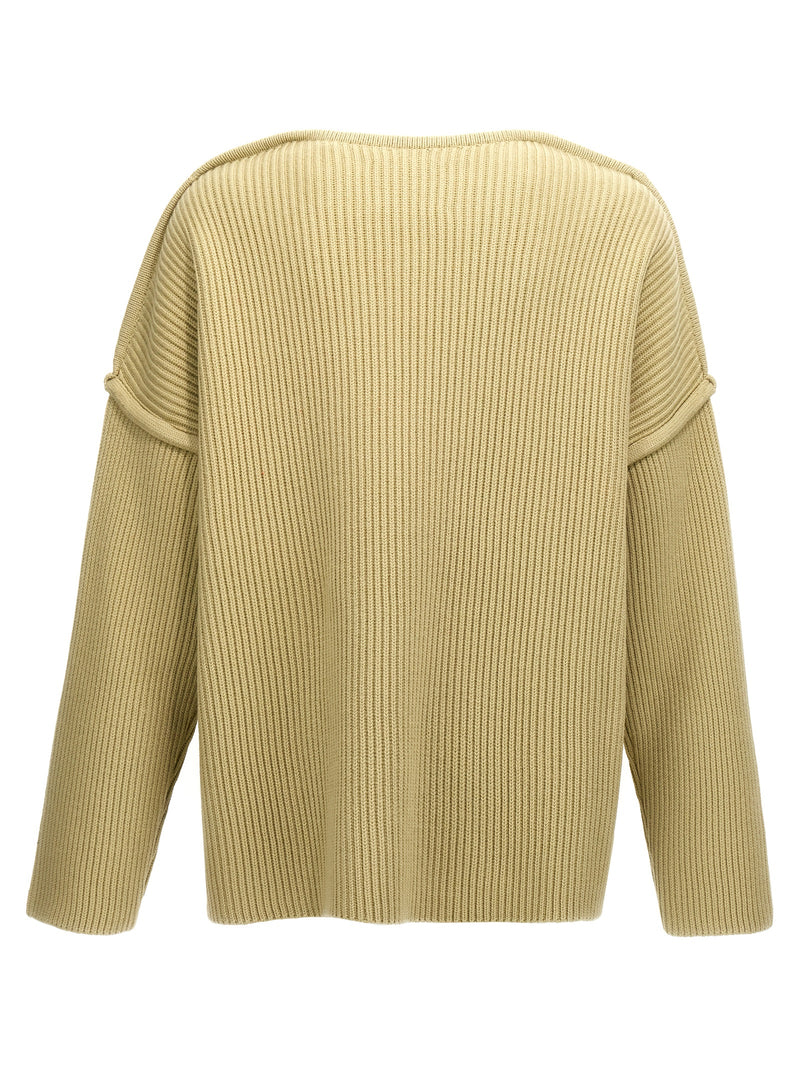 Jil Sander Geometric Neckline Sweater Variant 2 | Urbalenti™ NYC