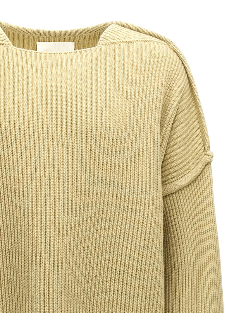 Jil Sander Geometric Neckline Sweater Variant 2 | Urbalenti™ NYC