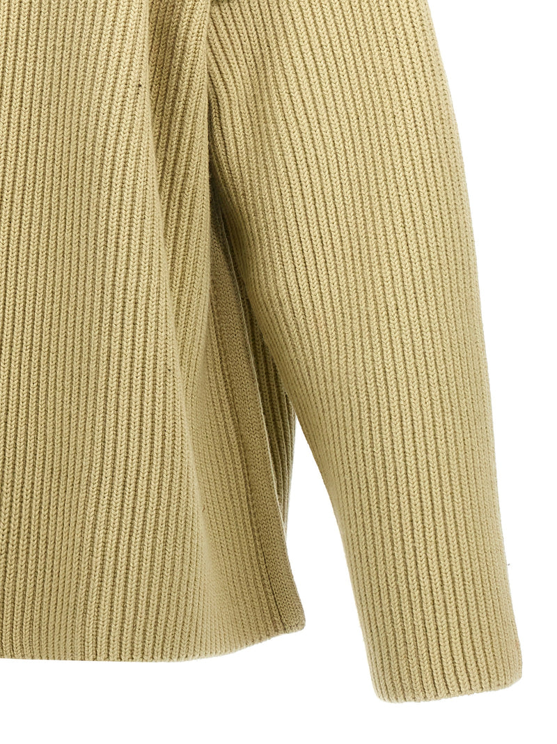 Jil Sander Geometric Neckline Sweater Variant 2 | Urbalenti™ NYC