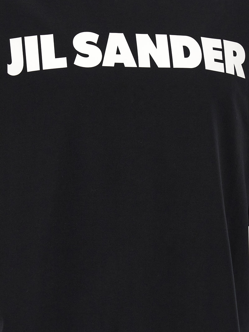 Jil Sander T-Shirt - Cotton Logo Print - Style 349001 | Urbalenti | Urba... | Urbalenti™ NYC