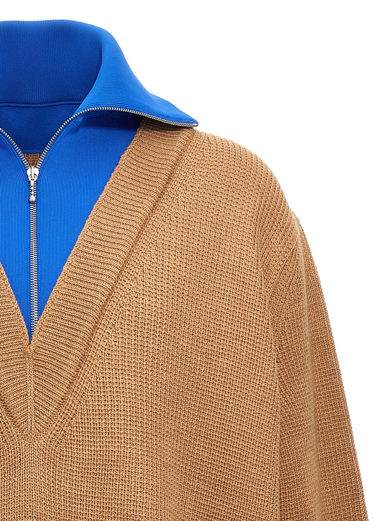 Jil Sander Half Zip Sweater | Urbalenti™ NYC