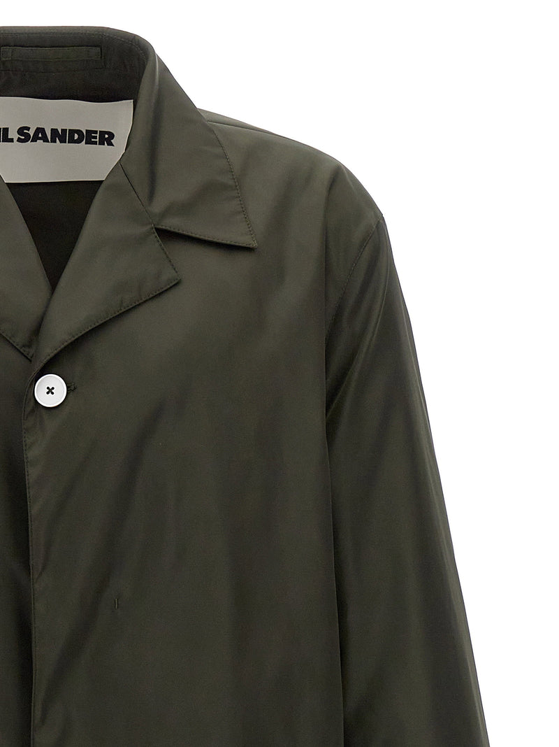 Jil Sander Jil Sander Single-breasted Trench Coat