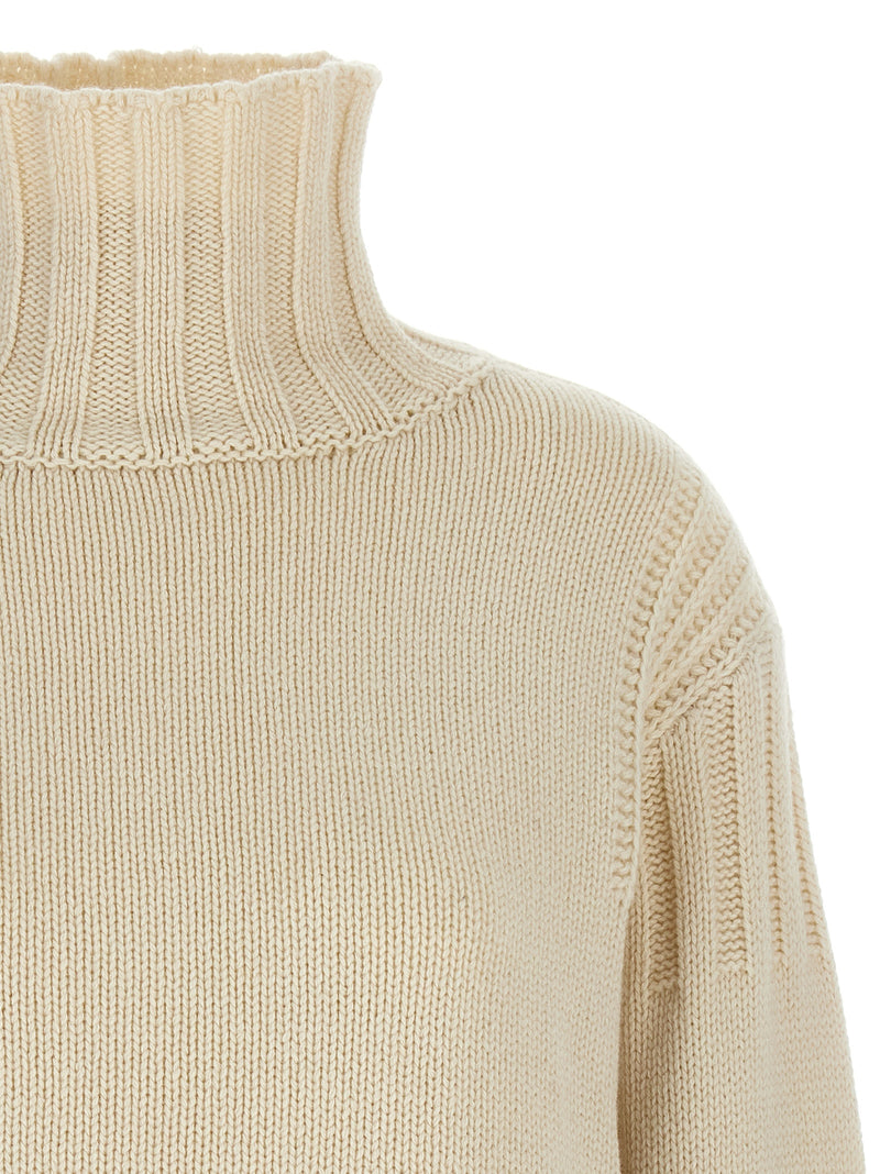 Jil Sander Ribbed Detail Sweater | Urbalenti™ NYC