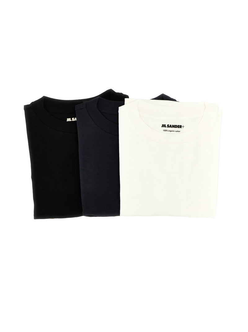 Jil Sander 3-pack Logo Patch T-Shirt | Urbalenti™ NYC