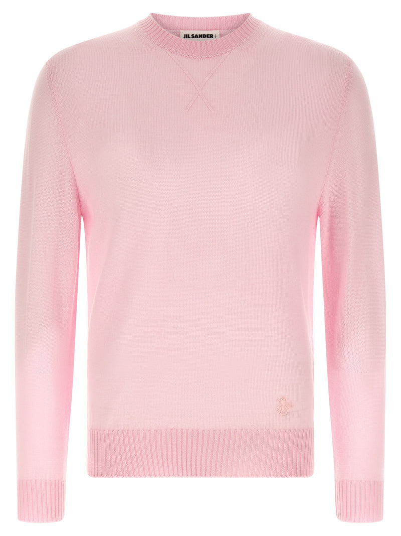 Jil Sander Jil Sander Logo Embroidery Sweater