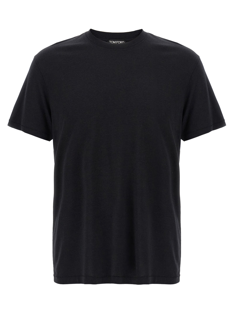 Tom Ford Logo Embroidery T-shirt - Cotton - Style MT012LB999 | Urbalenti... | Urbalenti™ NYC