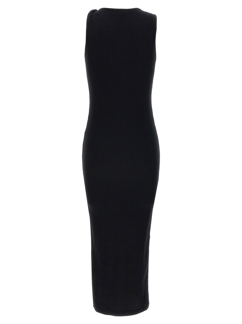 J.w.anderson J.w.anderson Logo Ribbed Dress