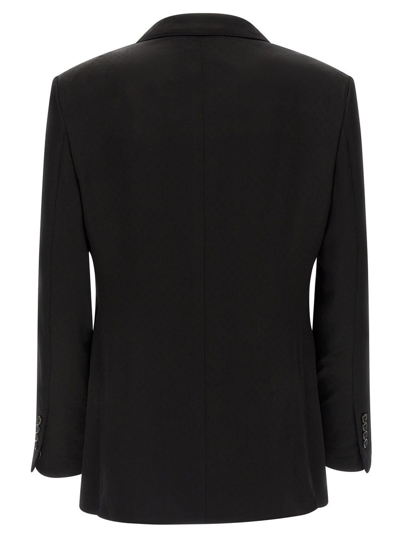 Tom Ford Tone-on-tone Polka Dot Blazer | Urbalenti™ NYC