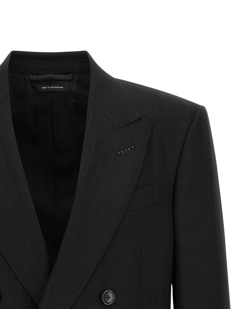 Tom Ford Tom Ford Satin Striped Blazer