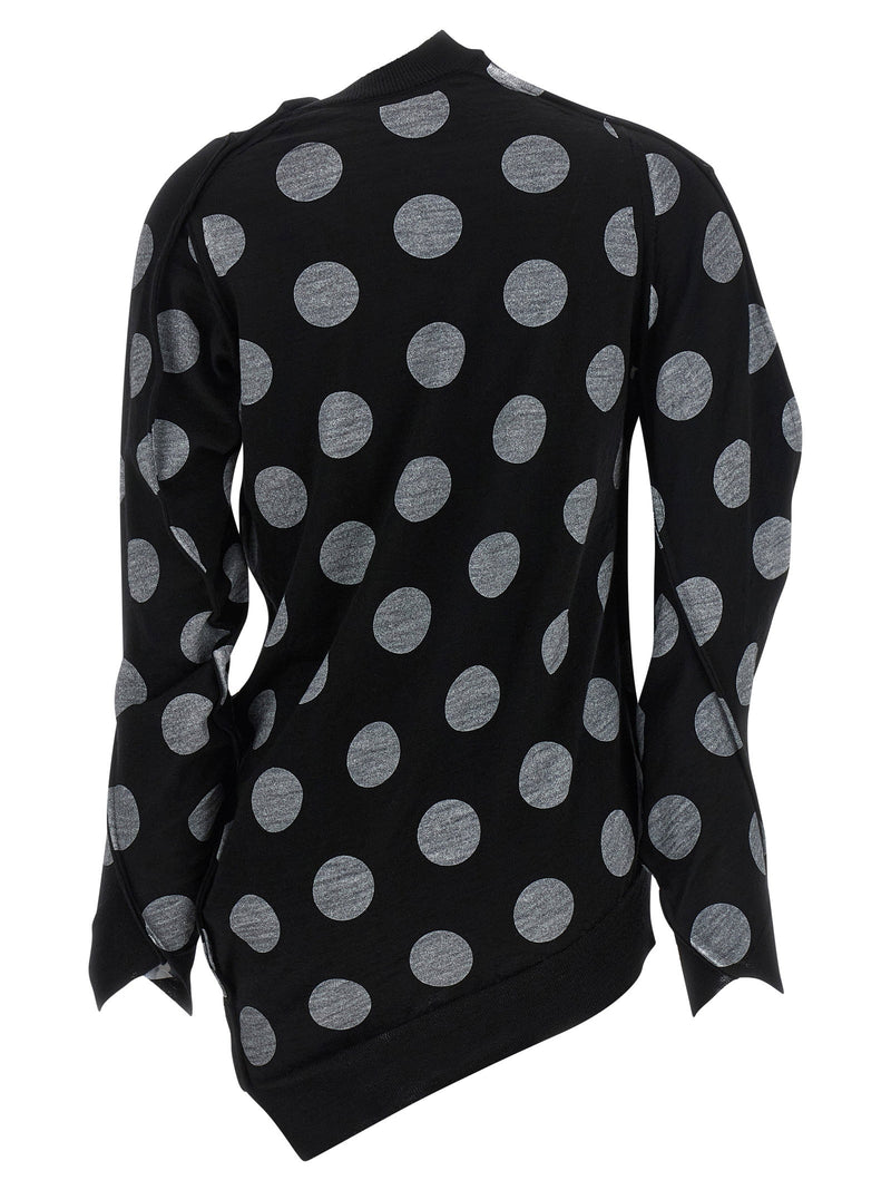 Junya Watanabe Junya Watanabe Polka Dot Maxi Cardigan