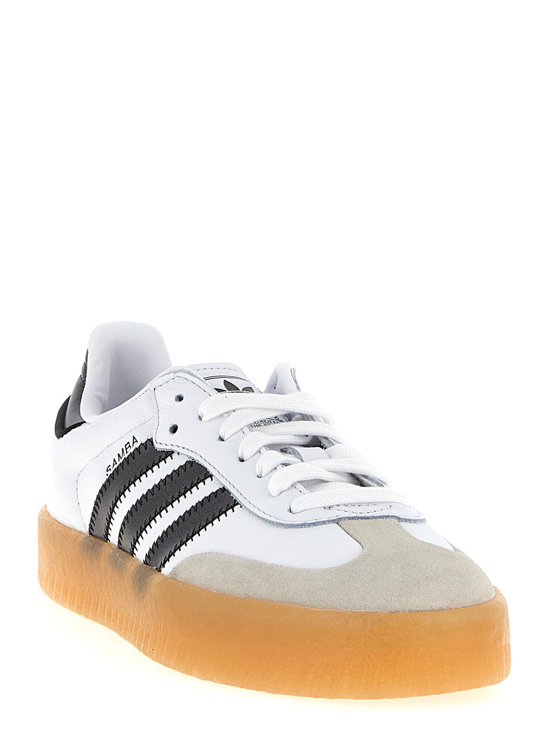 Adidas Originals Sambae Sneakers - Leather - Style CBLACKGUM3 | Urbalent... | Urbalenti™ NYC