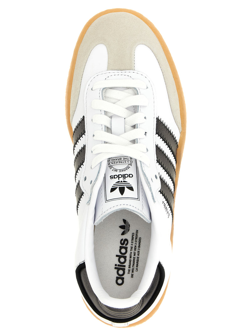 Adidas Originals Sambae Sneakers - Leather - Style CBLACKGUM3 | Urbalent... | Urbalenti™ NYC