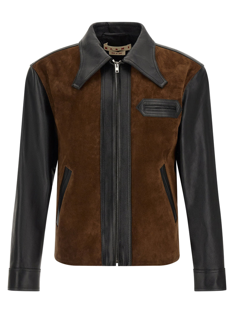 Marni Marni Leather Jacket