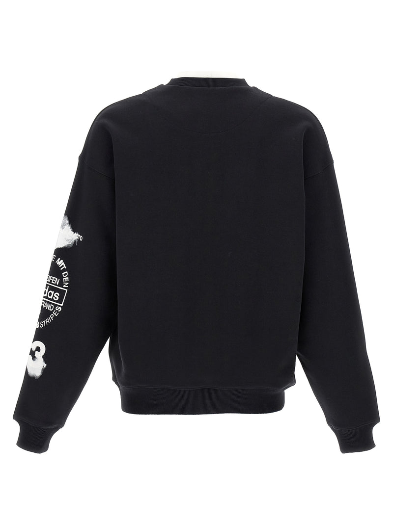 Y-3 Graphic Crew Sweatshirt | Urbalenti™ NYC