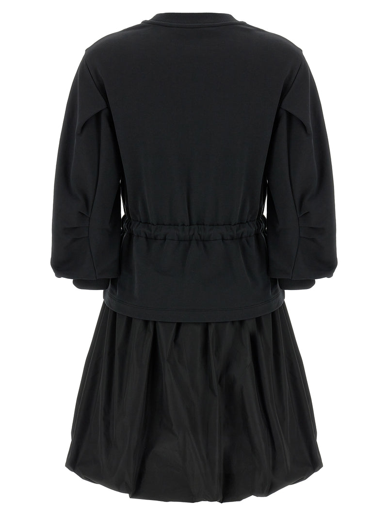 Moncler Two-material Dress | Urbalenti™ NYC