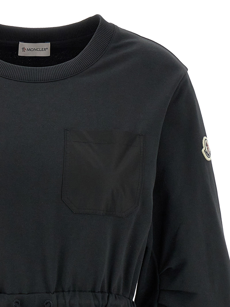 Moncler Two-material Dress | Urbalenti™ NYC