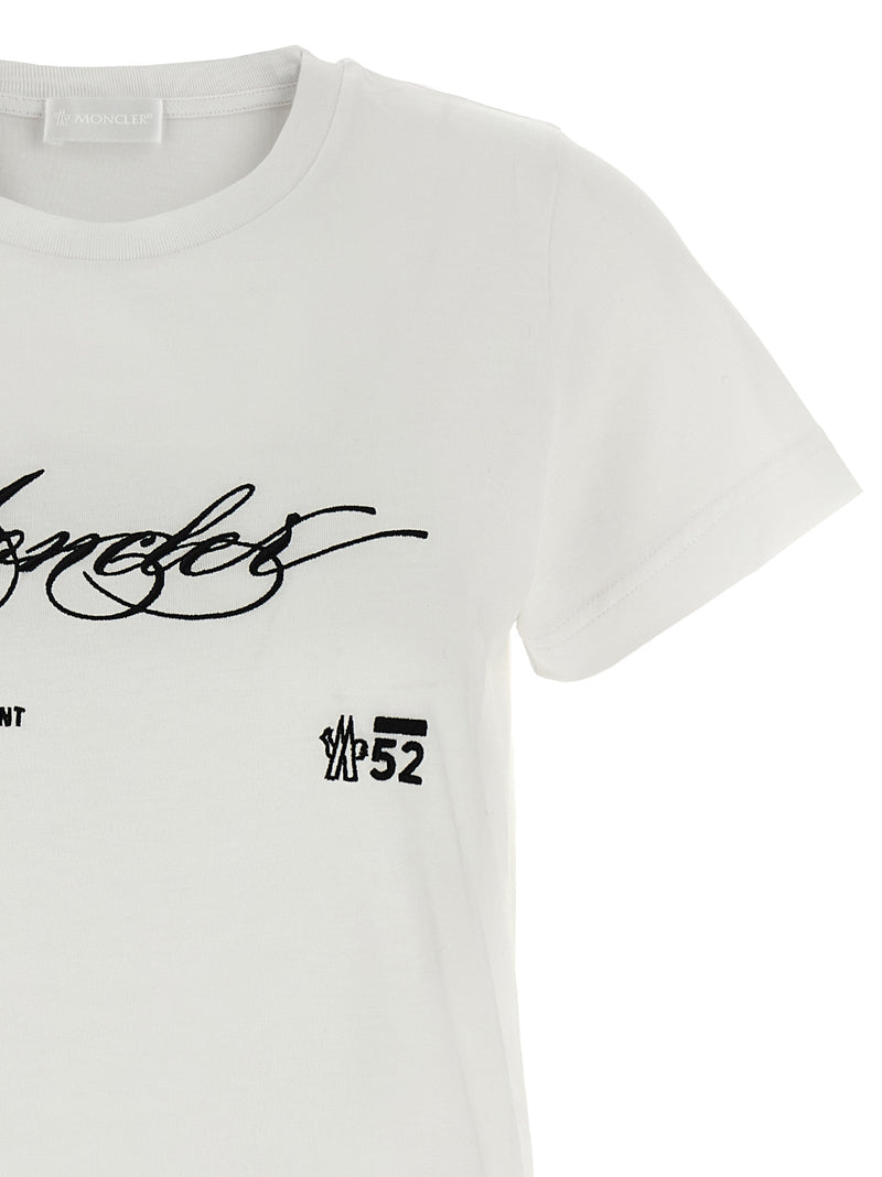 Moncler Embroidery T-shirt | Urbalenti™ NYC