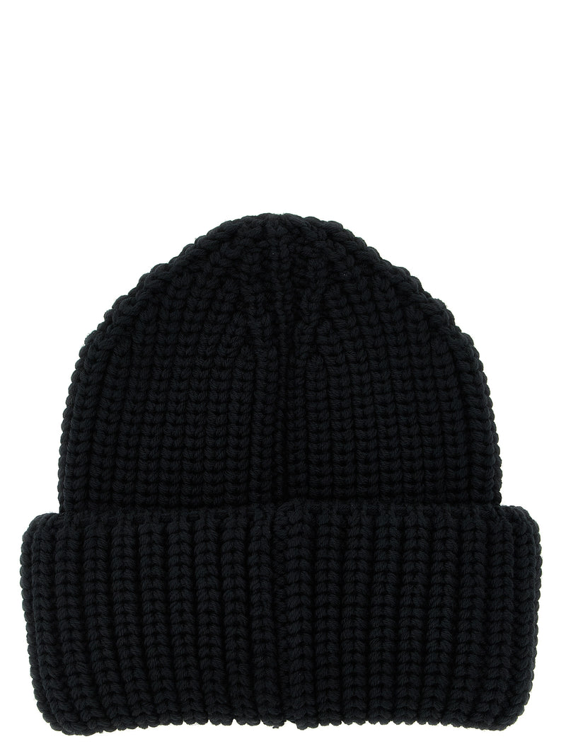Moncler Grenoble Logo Patch Beanie | Urbalenti™ NYC