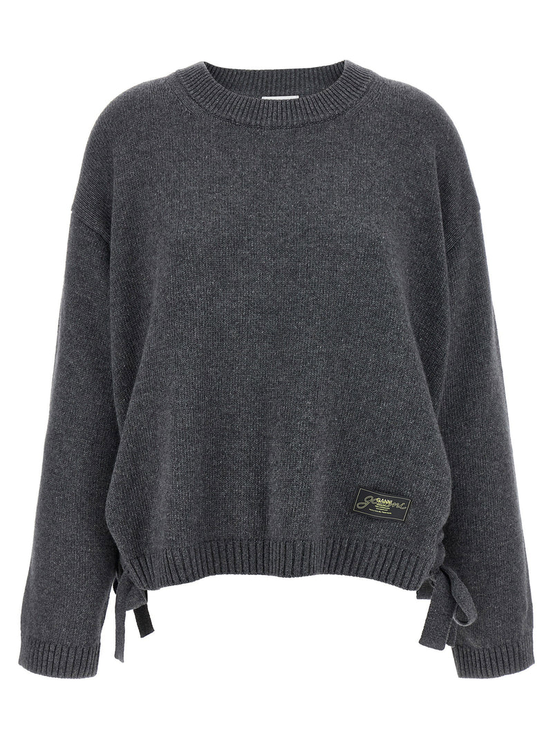 Ganni Ganni Side Laces Sweater