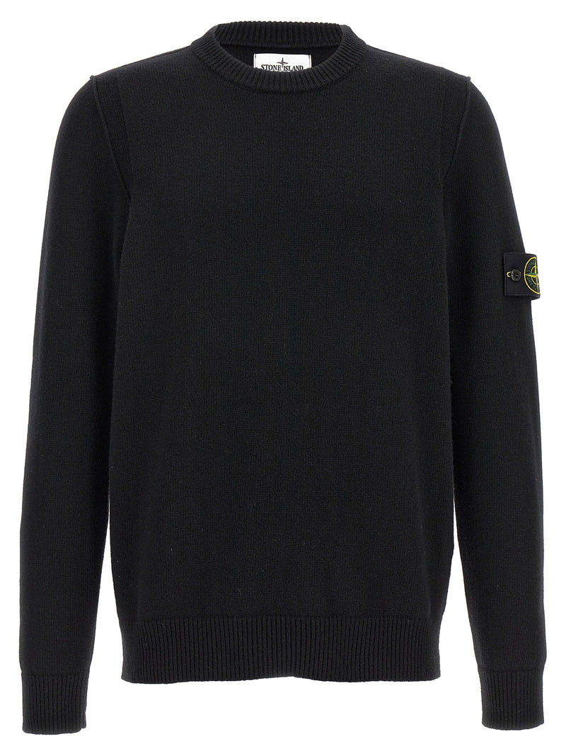 Stone Island Logo Badge Sweater | Urbalenti™ NYC