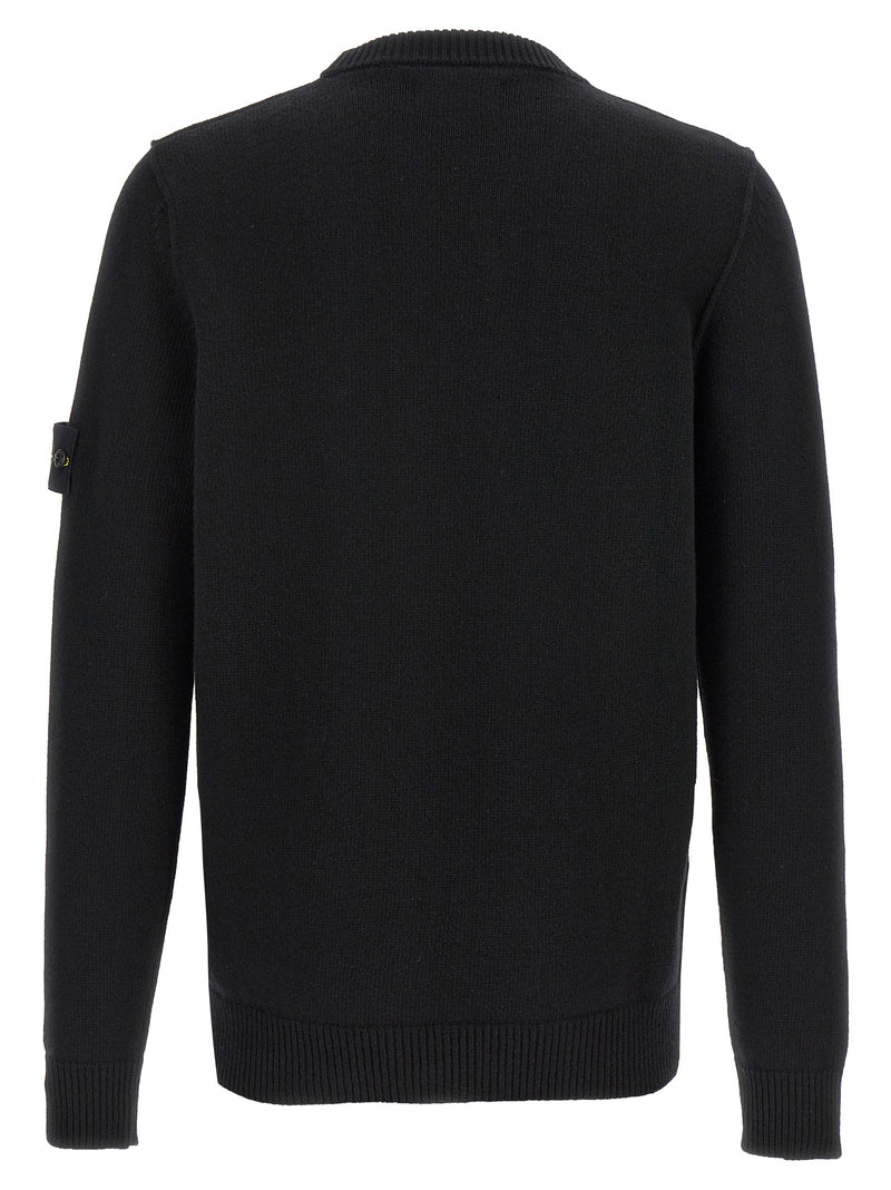Stone Island Logo Badge Sweater | Urbalenti™ NYC