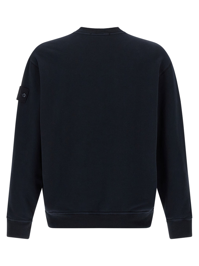 Stone Island Logo Badge Sweatshirt | Urbalenti™ NYC
