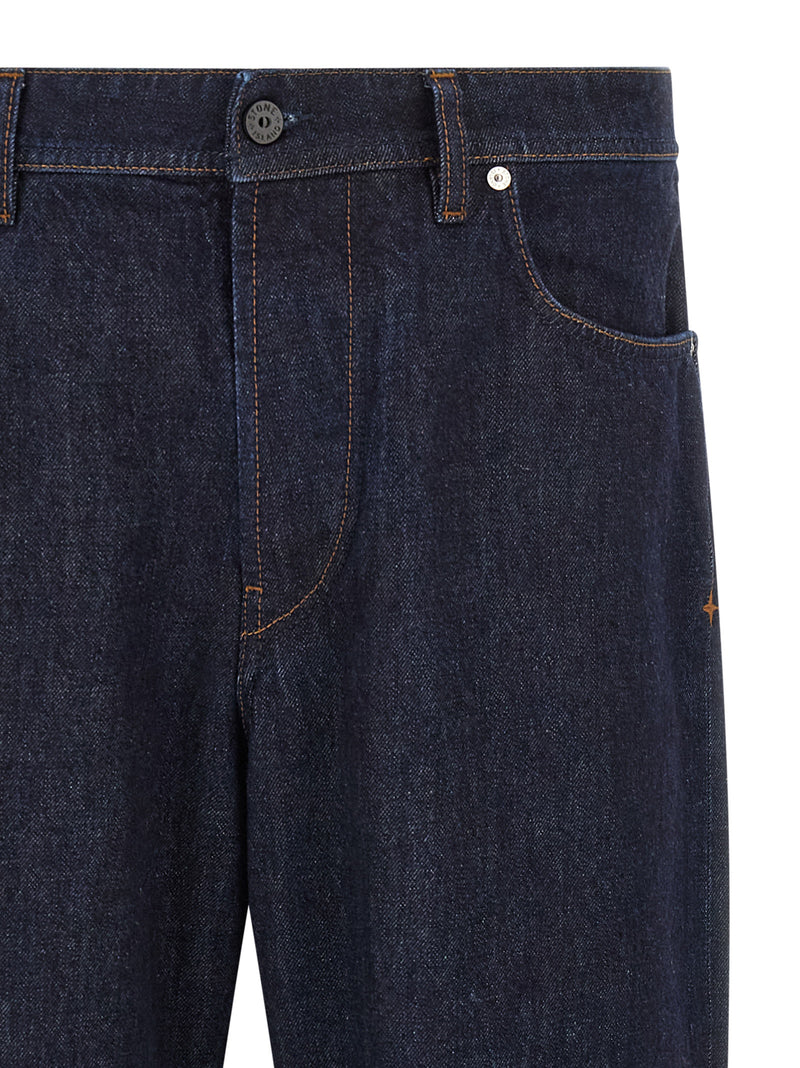 Stone Island Stone Island Indigo Denim-rinsed Jeans