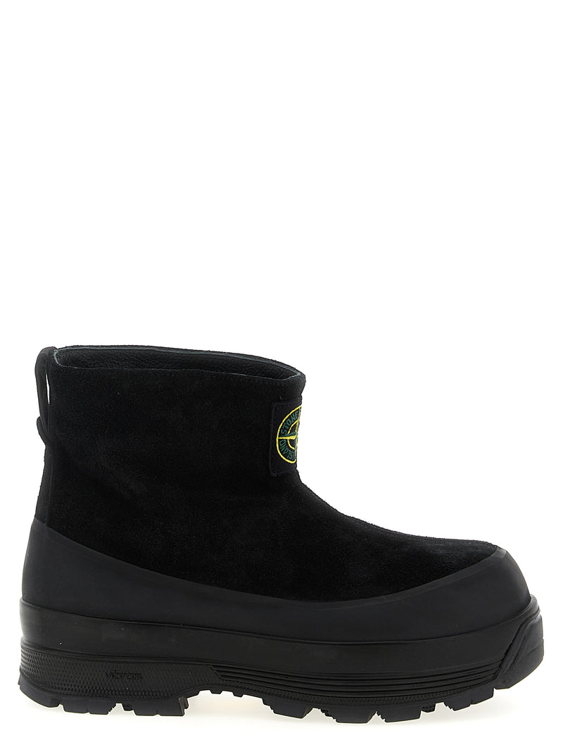 Stone Island Stone Island Suede Ankle Boots