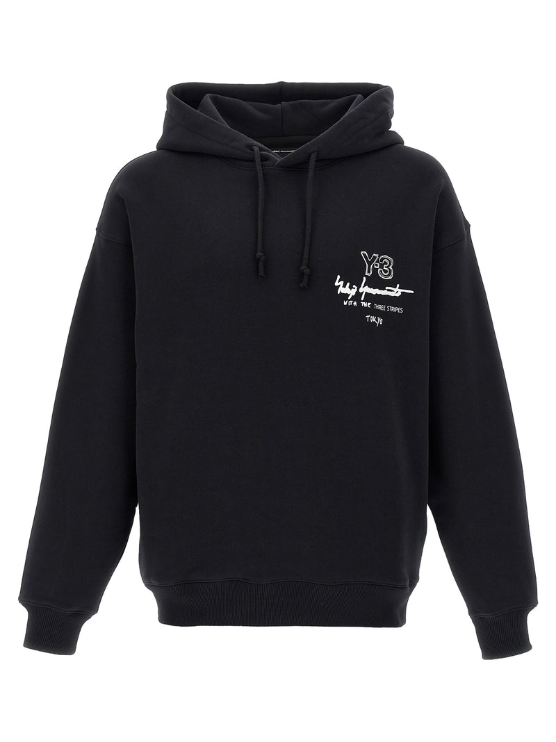 Y-3 Y-3 Graphic Ft Hoodie