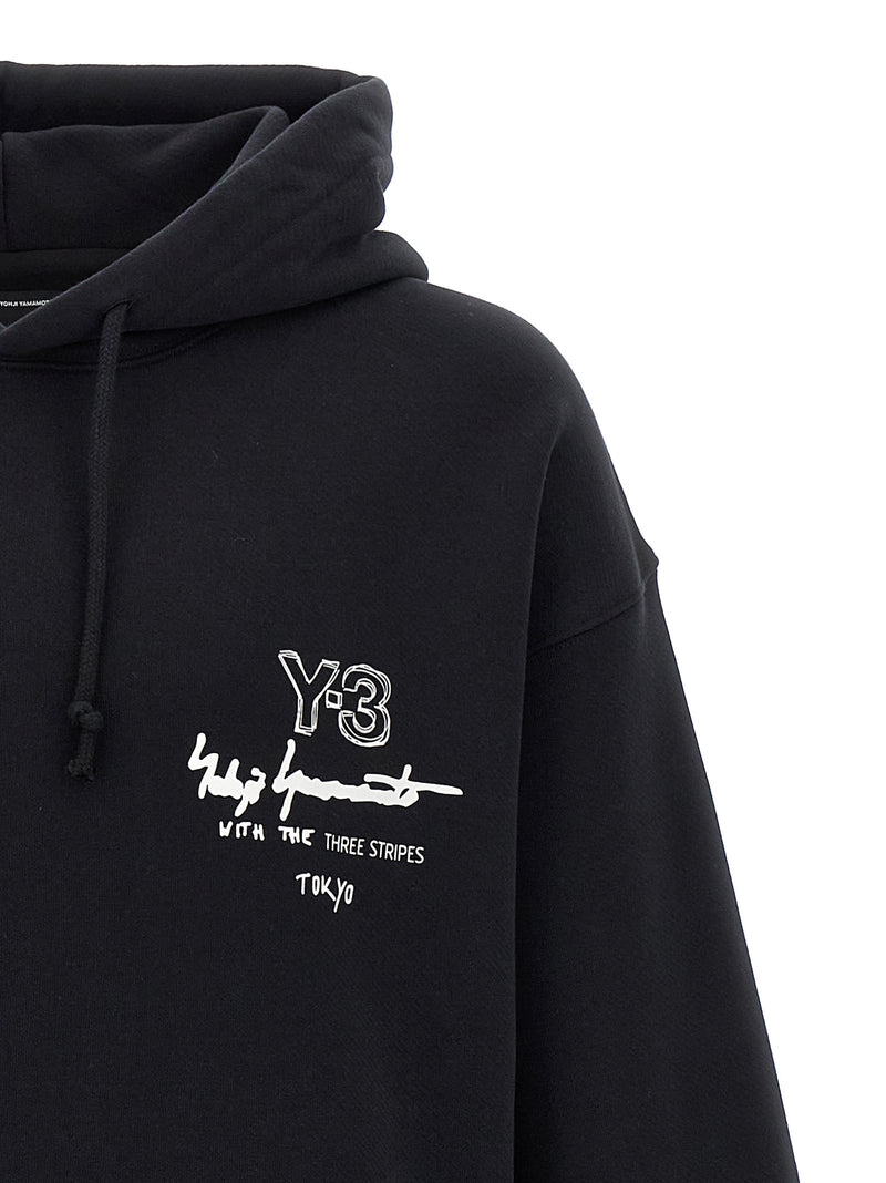 Y-3 Y-3 Graphic Ft Hoodie