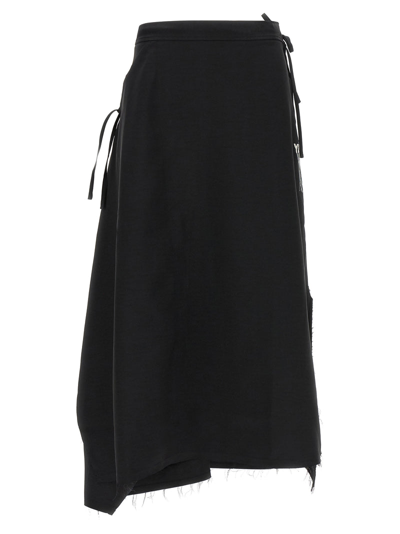 Y-3 Sport Uniform Raw Cut 3-stripes Skirt | Urbalenti™ NYC