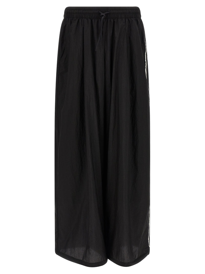 Y-3 Raw Edge 3 Stripe Wide Joggers | Urbalenti™ NYC