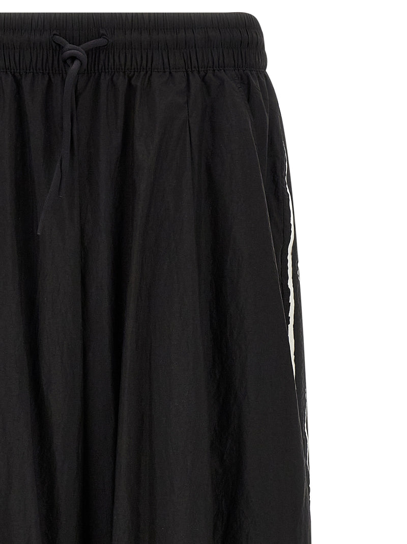 Y-3 Raw Edge 3 Stripe Wide Joggers | Urbalenti™ NYC