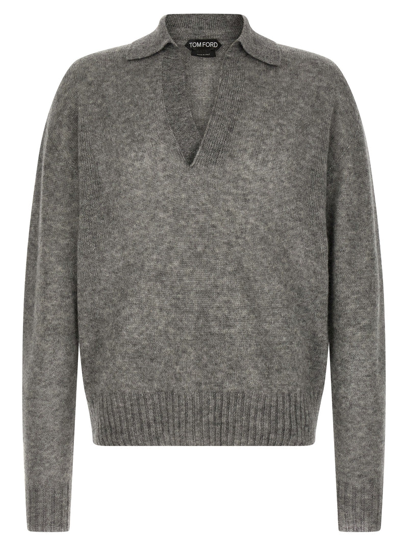 Tom Ford Tom Ford Cashmere And Silk Polo Shirt