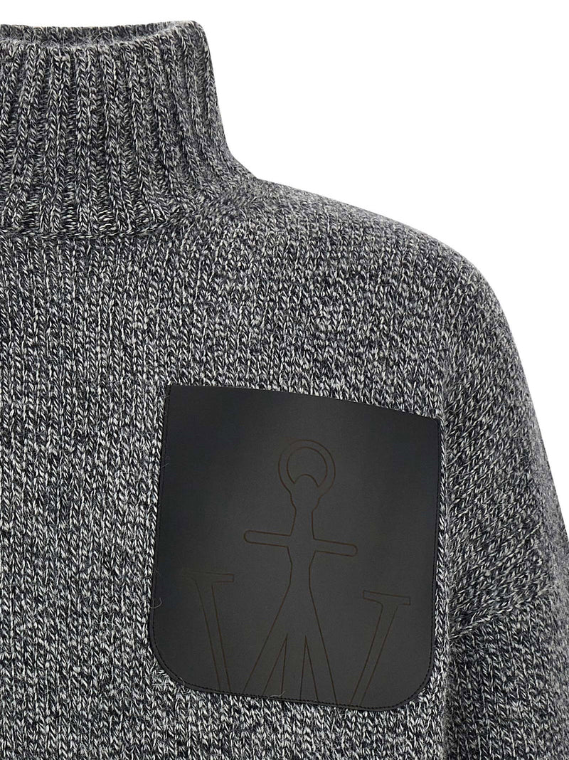 J.w.anderson J.w.anderson Leather Patch Pocket Sweater