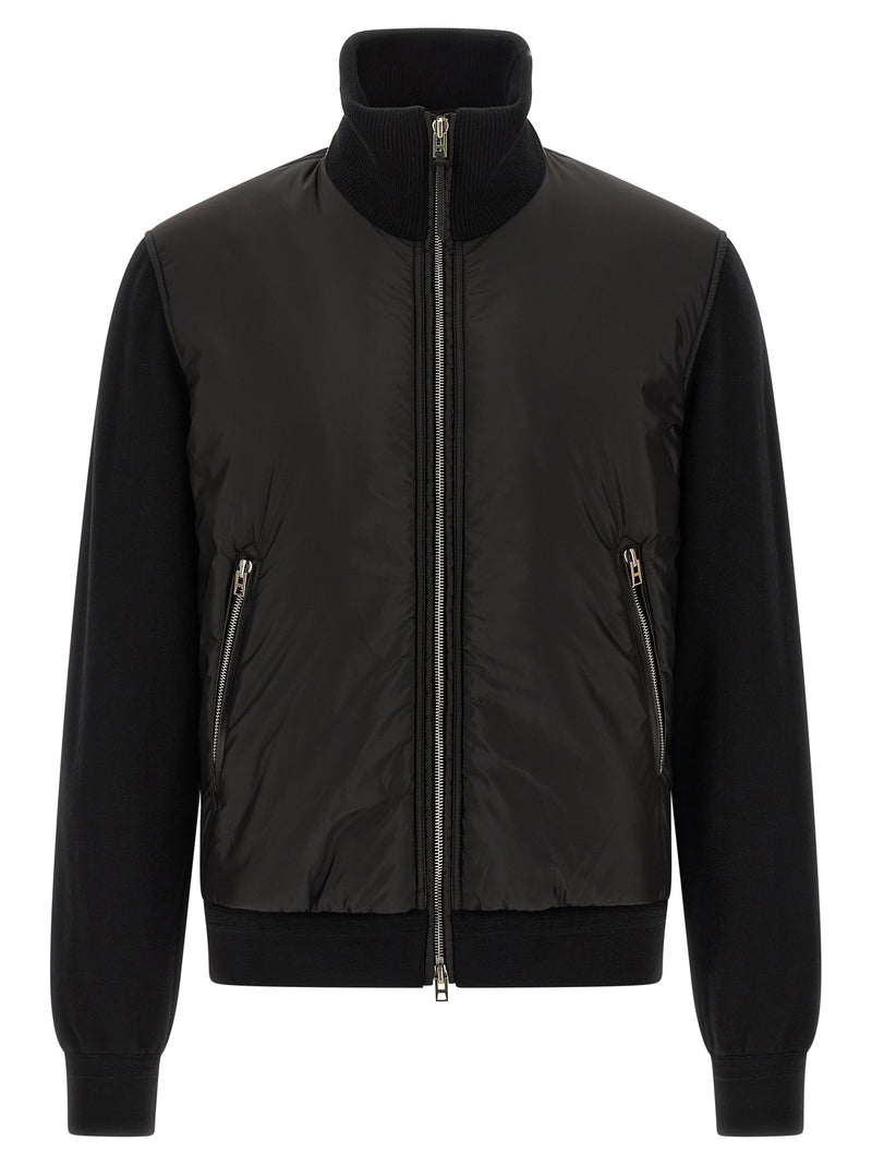 Tom Ford Tom Ford Merino Wool Bomber Jacket