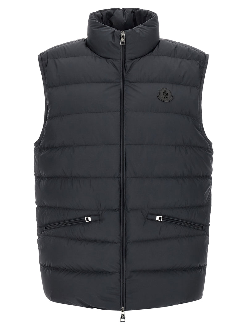 Moncler Lechtal Vest - Leather - Style 9SK779 | Urbalenti™ NYC