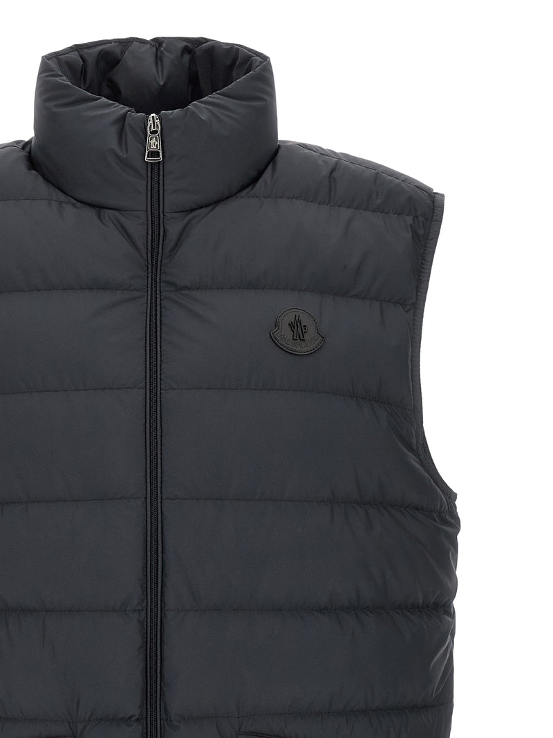 Moncler Lechtal Vest - Leather - Style 9SK779 | Urbalenti™ NYC