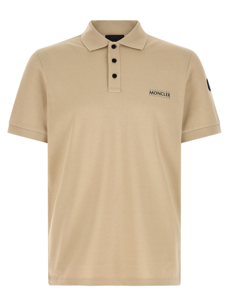 Moncler Piqué Polo Shirt | Urbalenti™ NYC
