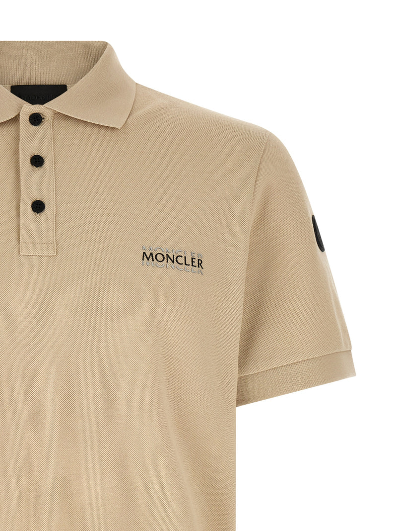 Moncler Piqué Polo Shirt | Urbalenti™ NYC