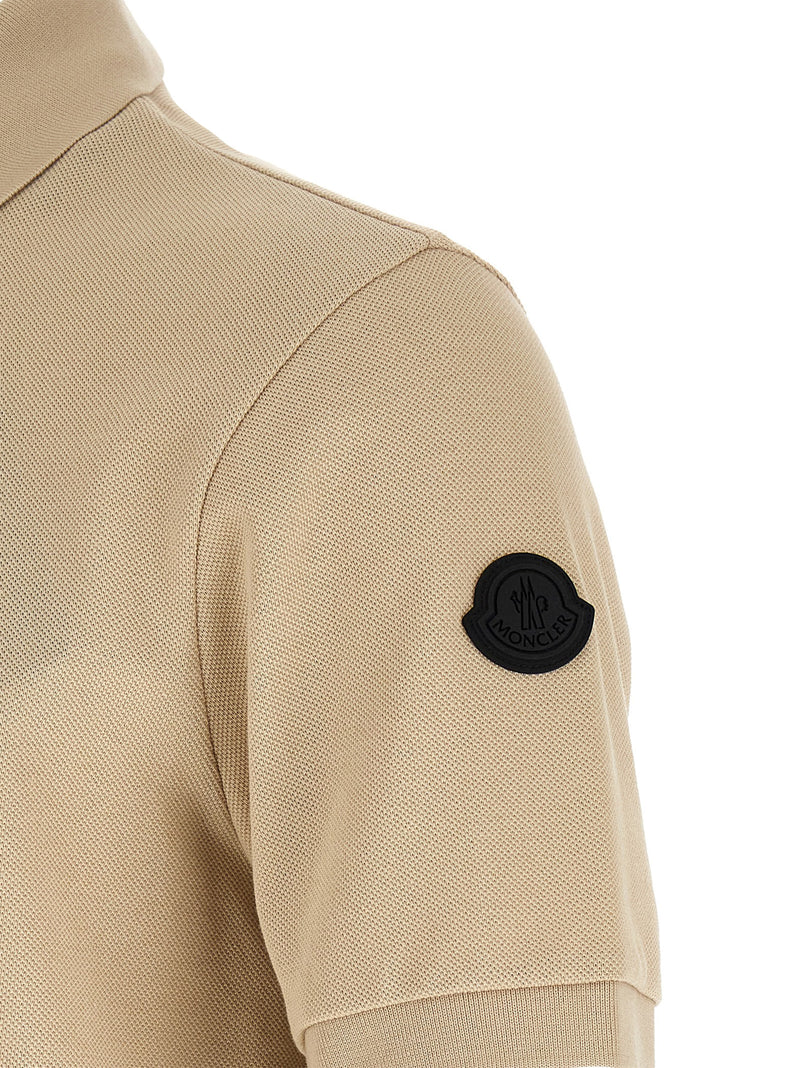 Moncler Piqué Polo Shirt | Urbalenti™ NYC