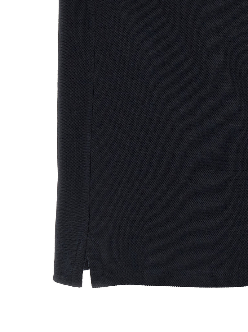 Moncler Tricolor Detail Polo Shirt - Cotton Slim Fit - Style 55677X | Ur... | Urbalenti™ NYC