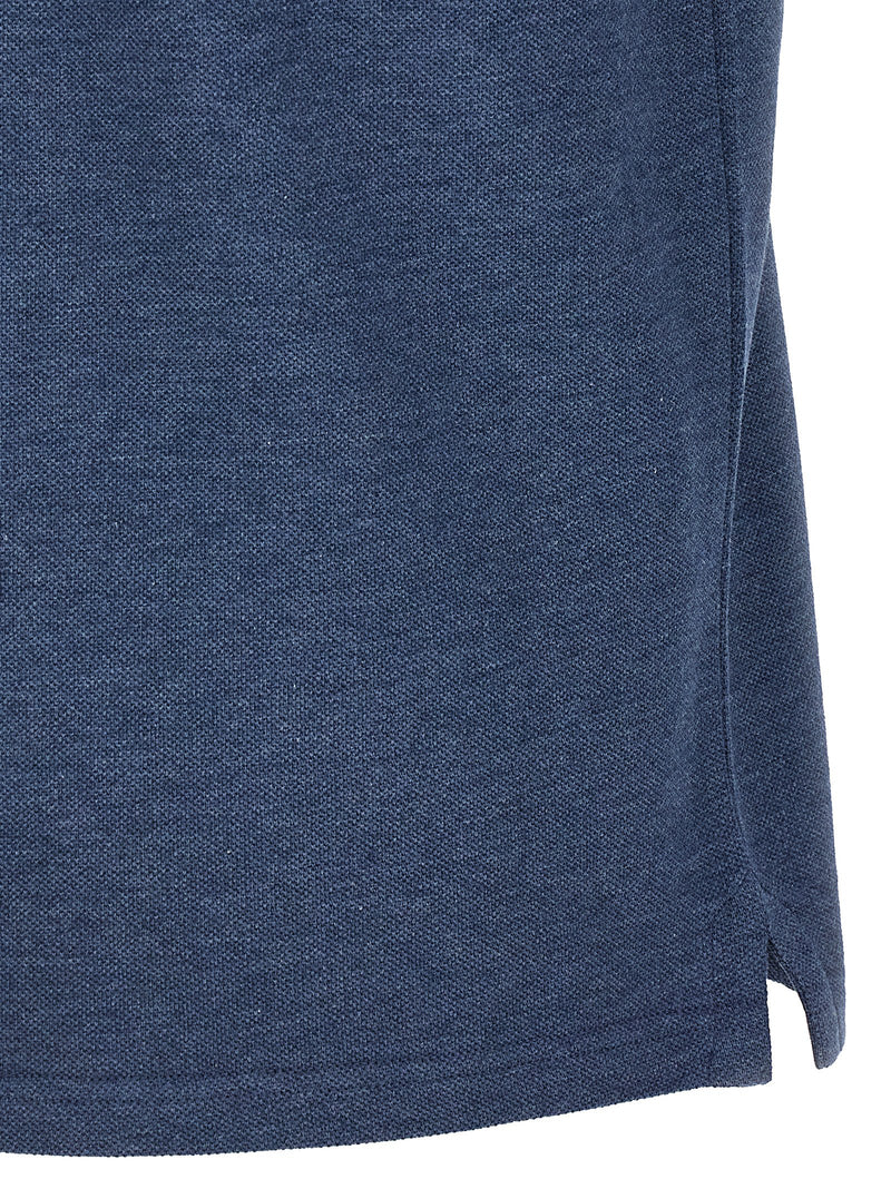 Moncler Tricolor Detail Polo Shirt | Urbalenti™ NYC