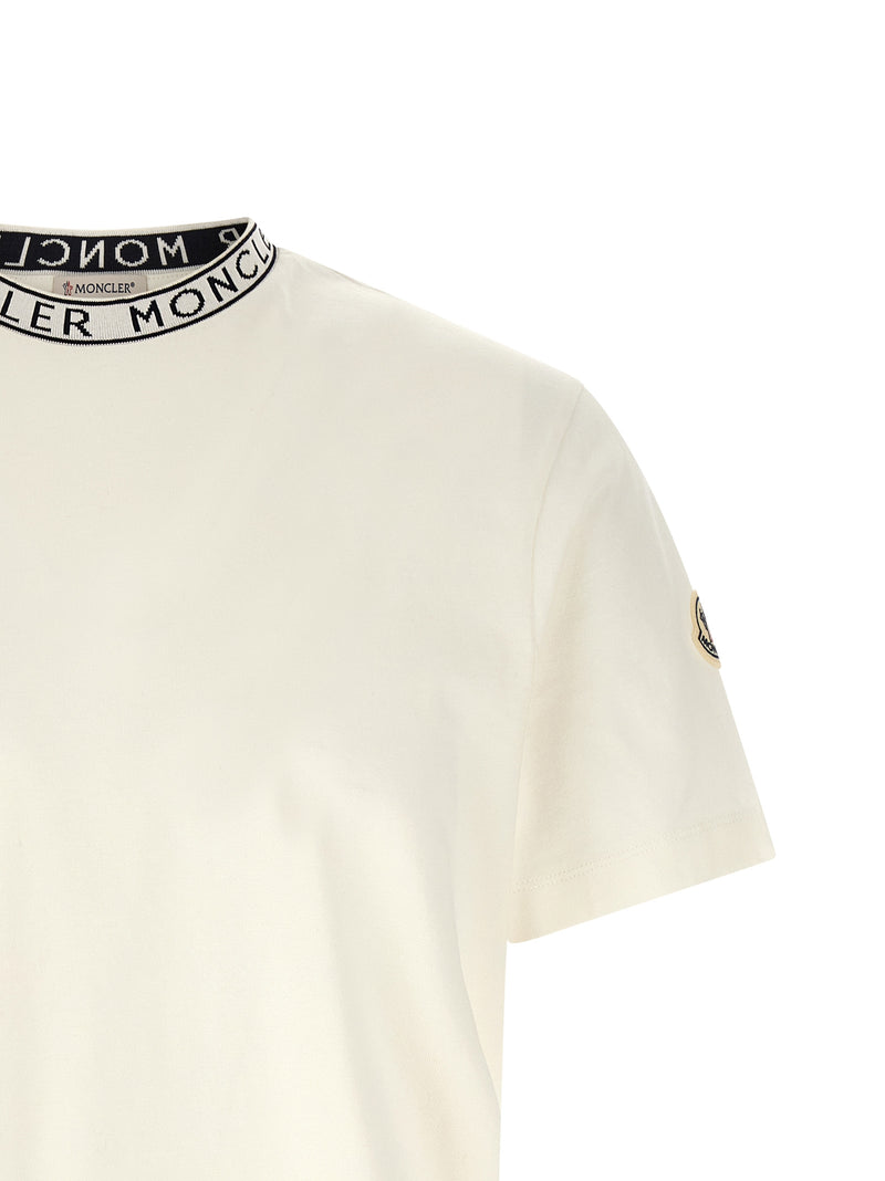 Moncler Logo Crew Neck T-shirt | Urbalenti™ NYC