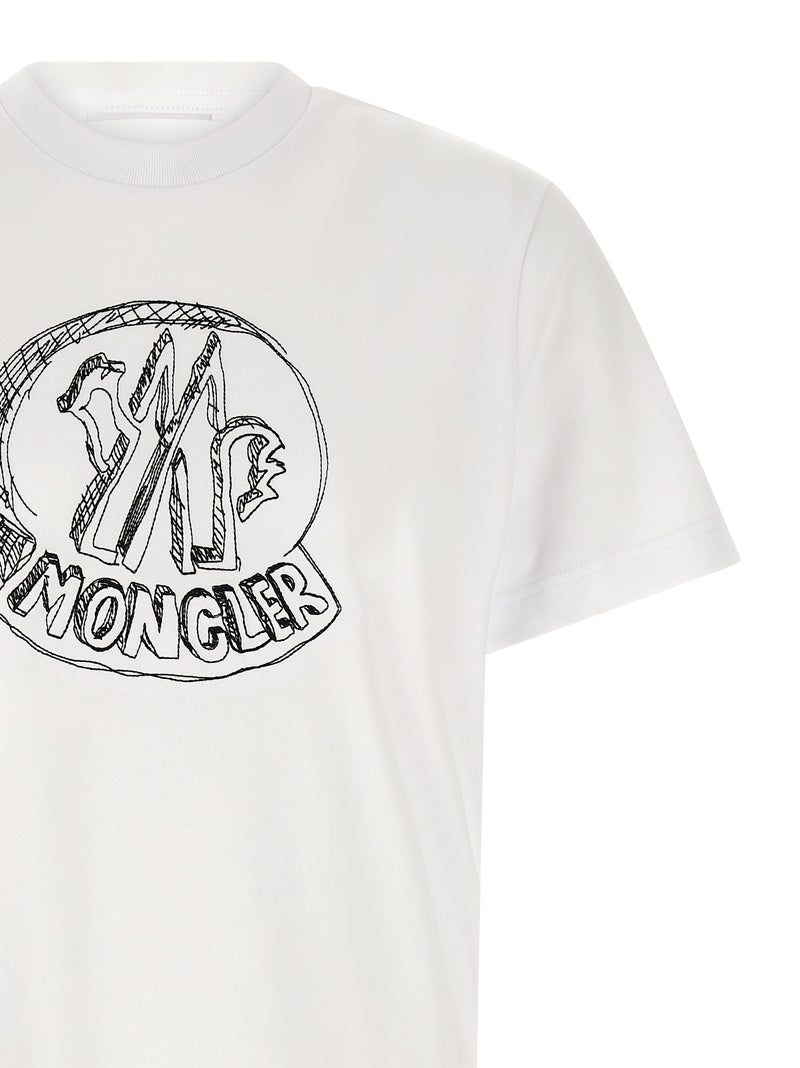 Moncler Embroidery T-shirt Variant 2 | Urbalenti™ NYC