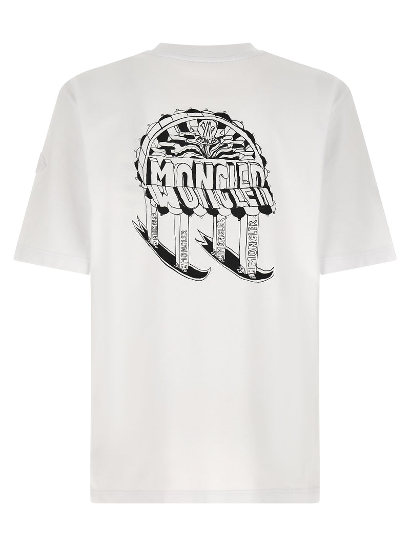 Moncler Embroidery T-shirt - Cotton - Style 3689AUG00A | Urbalenti | Urb... | Urbalenti™ NYC