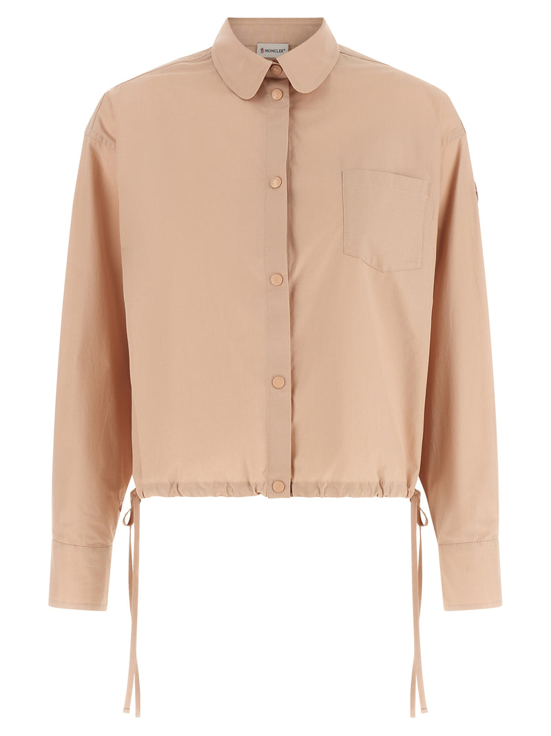 Moncler Cropped Shirt | Urbalenti™ NYC